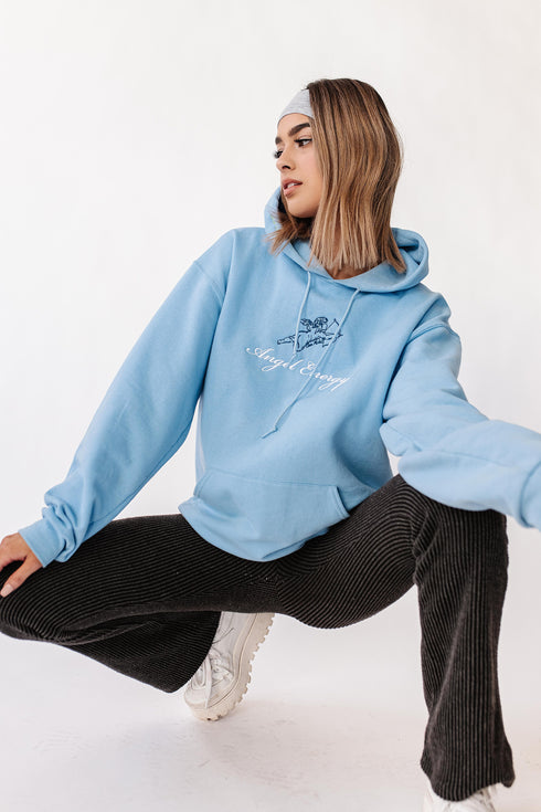 Angel Energy Hoodie// Blue